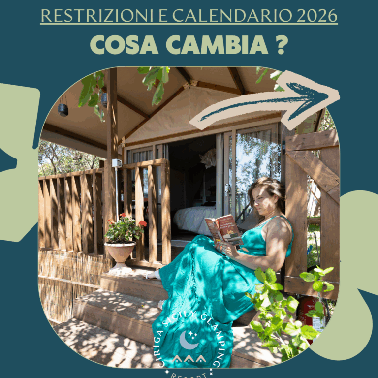 👉 Calendario 2026: tutte le novità sui soggiorni minimi a Ciriga Sicily Glamping